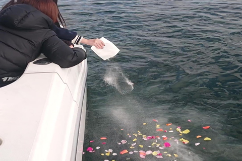 家族で祖母のご遺骨を海洋散骨した茂原市からのご利用例
