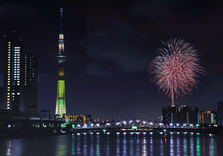  花火散骨（花火葬）