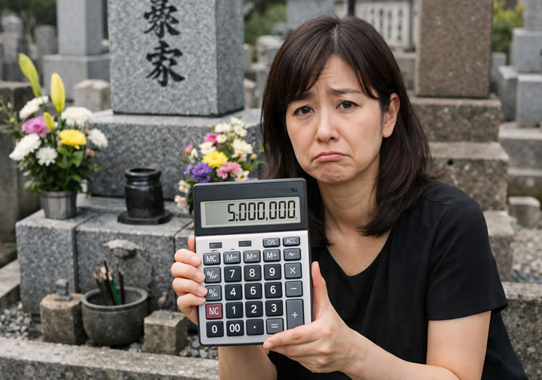 お墓と散骨の費用比較