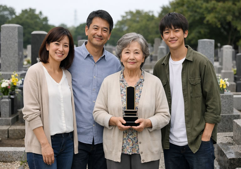 供養の変更と境界線