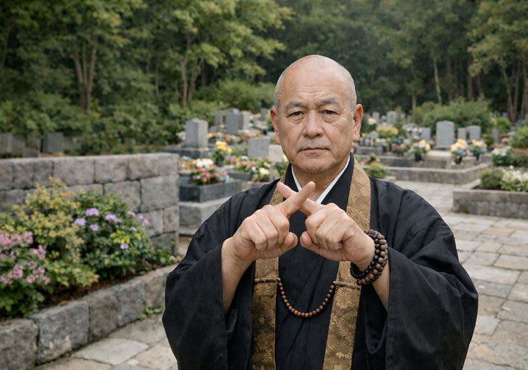 白骨遺体の納骨を断っている住職