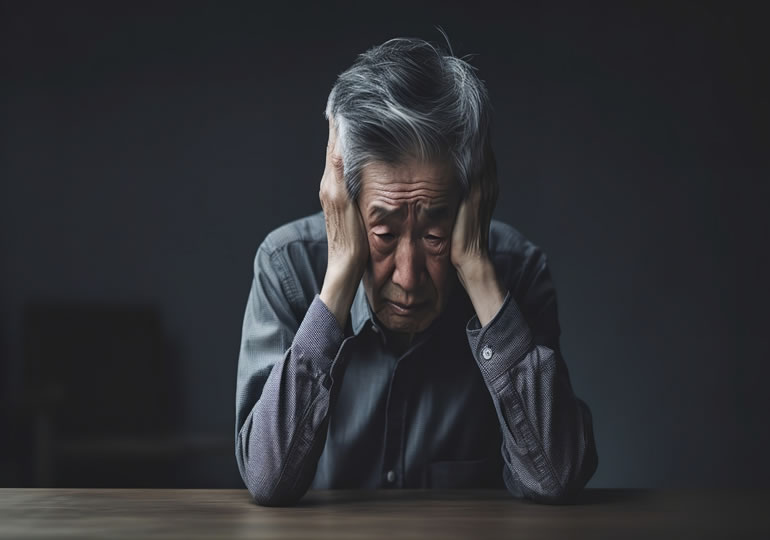 海洋散骨の生前予約に悩む高齢者