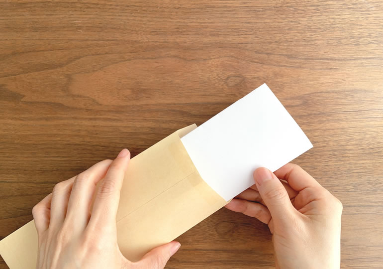 分骨証明書のイメージ