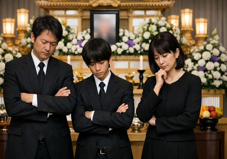 葬儀のギャップに悩む家族