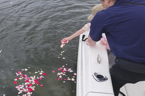 自宅で保管していたご遺骨の海洋散骨を相談された市川市からのご利用例