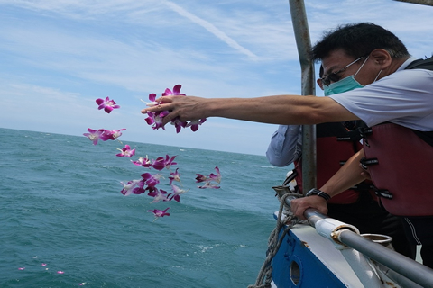 夫のご遺骨を家族で海洋散骨した浦安市からのご利用例
