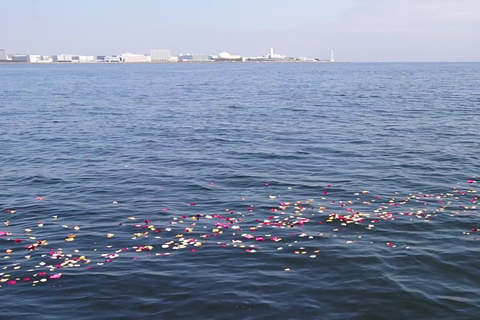 墓じまい後におまかせプランで海洋散骨をされた香取市のお客様