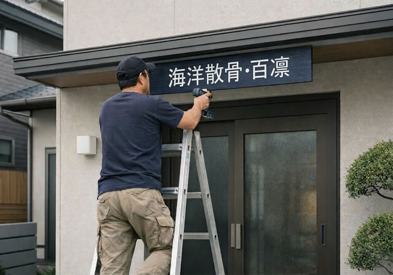 海洋散骨業の開業実態