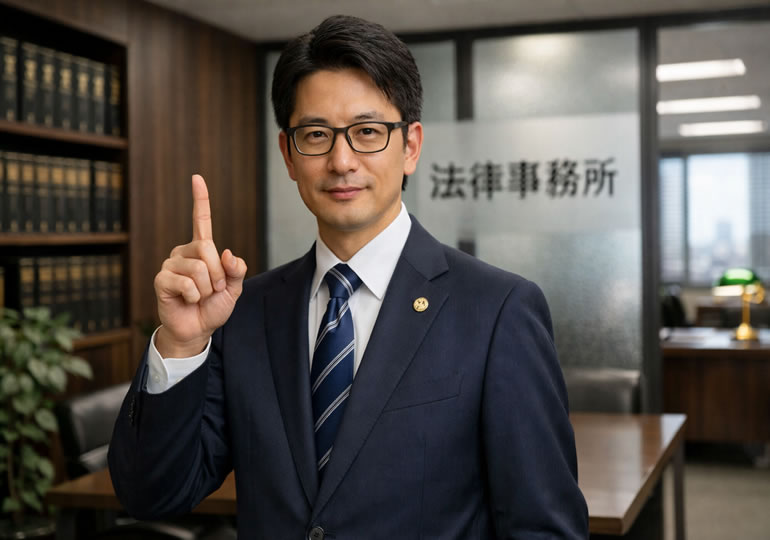 公正証書遺言の非対面を説明する男性弁護士