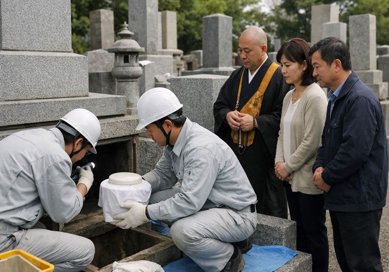 墓じまい後の海洋散骨