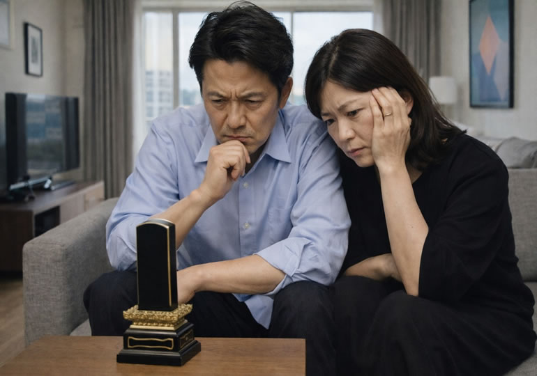 高額な離壇料に悩む夫婦