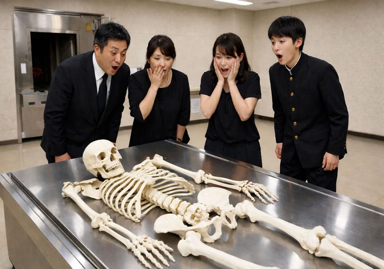 遺骨がバラバラになる理由