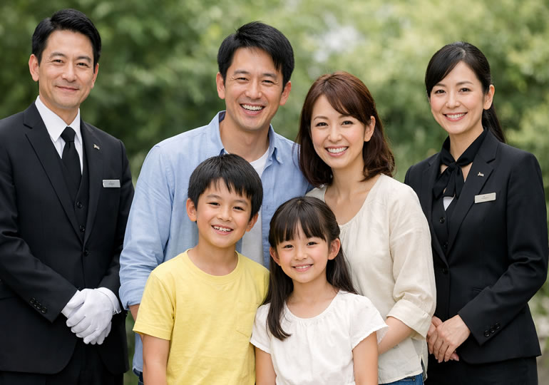 火葬の相談を葬儀社にしている親族