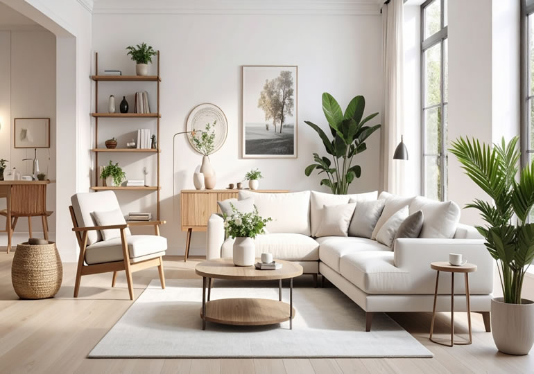 遺骨の置き場所がないマンションのリビング