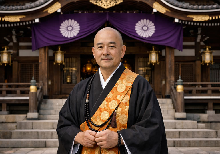 檀家制度の行方を心配している住職