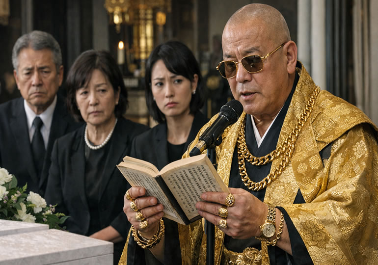 葬式の雰囲気のイメージ