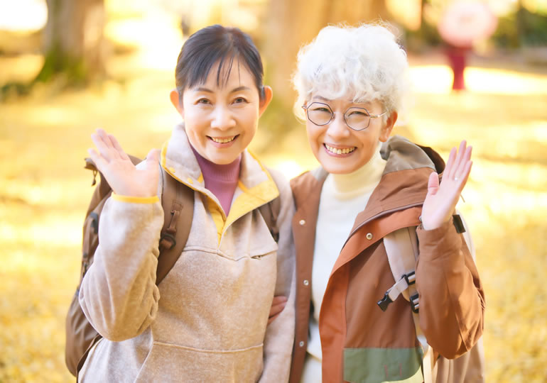 死後の願いを家族に伝えた高齢女性