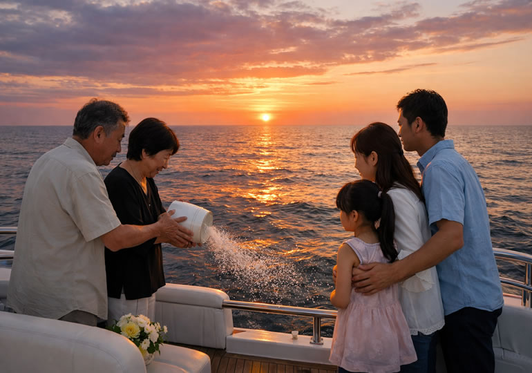 サンセット散骨とは?