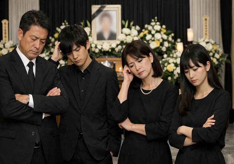 葬式後すぐに散骨することに悩む親族